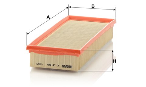 Mann-Filter C 3188 Air Filter, photo 2