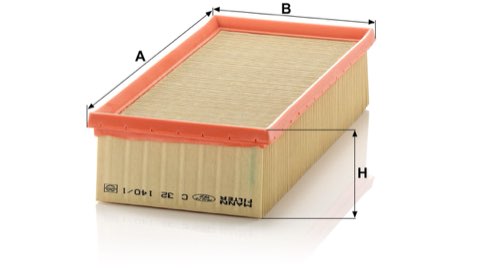 Mann-Filter C 32 140/1 Air Filter, photo 2