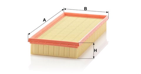 Mann-Filter C 3284/2 Air Filter, photo 3
