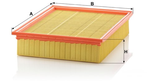 Mann-Filter C 33 256 Air Filter Suitable