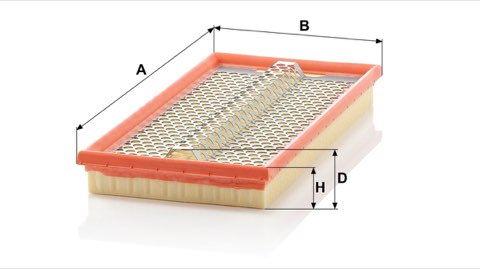Mann-Filter C 3388 Air Filter Suitable, photo 2