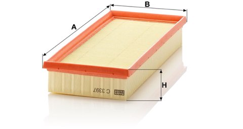 Mann-Filter C 3397 Air Filter, photo 3