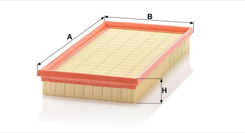 Mann-Filter C 34 100 Air Filter, photo 2