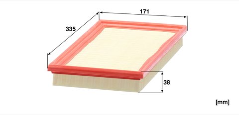 Mann-Filter C 34 100 Air Filter, photo 3