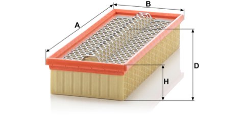Mann-Filter C 34 109/2 Air Filter, photo 3
