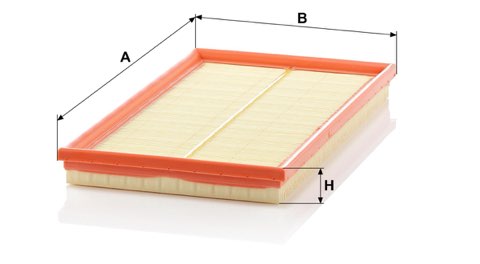 Mann-Filter C 3479 Air Filter Suitable, photo 2