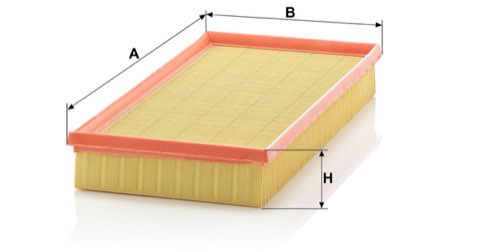 Mann-Filter C 35 124 Air Filter, photo 3