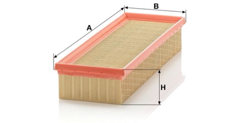 Mann-Filter C 3597 Air Filter, photo 3