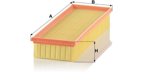 Mann-Filter C 37 132 Air Filter, photo 3