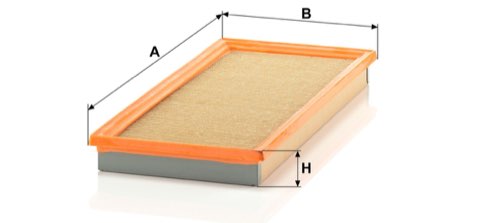 Mann-Filter C 3747 Air Filter, photo 2