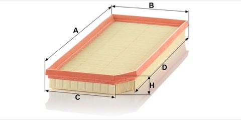 Mann-Filter C 41 110 Air Filter, photo 2