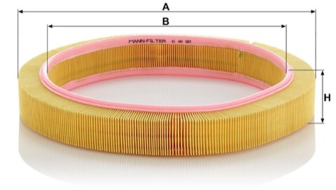 Mann-Filter C 41 121 Air Filter Suitable, photo 3