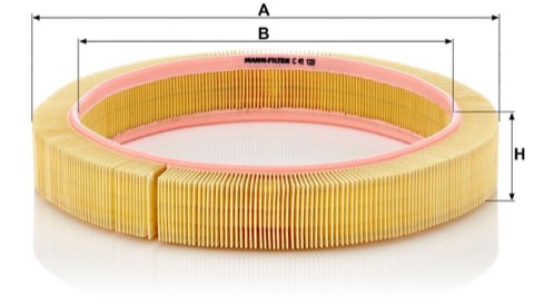 Mann-Filter C 41 123 Air Filter Suitable, photo 3
