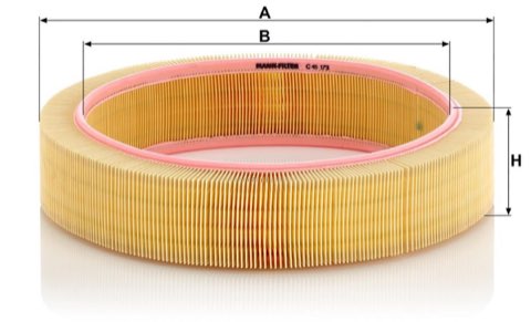 Mann-Filter C 41 173 Air Filter, photo 2