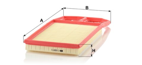 Mann-Filter C 4287/1 Air Filter, photo 2