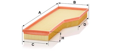 Mann-Filter C 54 165 Air Filter, photo 3