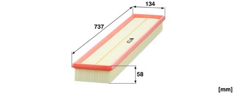 Mann-Filter C 74 002 Air Filter, photo 2