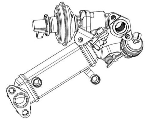 Mahle CE 12 000P EGR Cooler, photo 2