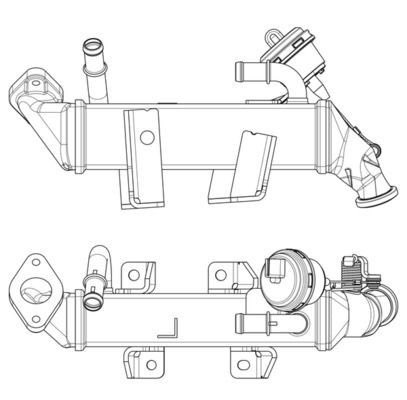 Mahle CE 19 000P EGR Cooler, photo 3