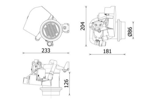 Mahle CE 40 000P EGR Cooler