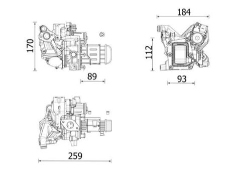 Mahle CE 42 000P EGR Cooler, photo 2