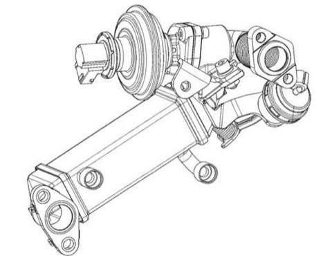 Mahle CE 7 000P EGR Cooler, photo 3