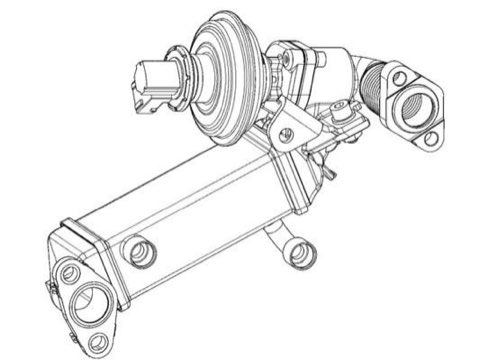 Mahle CE 8 000P EGR Cooler, photo 2