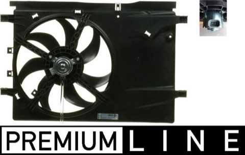 Mahle CFF 182 000P Fan, Radiator, for Vehicles, photo 2