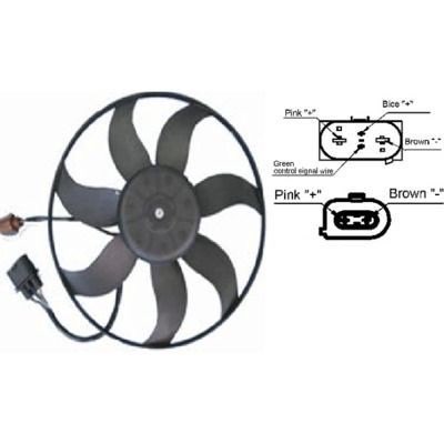 Mahle CFF 187 001S Fan, Radiator, photo 3