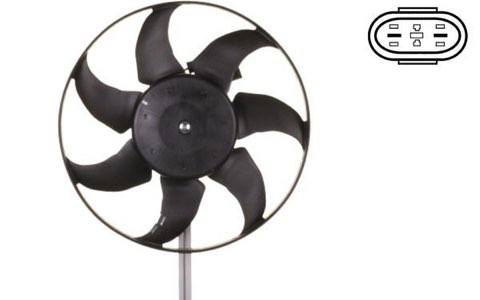 Mahle CFF 19 000S Fan, Radiator, photo 2