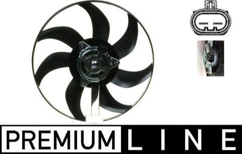 Mahle CFF 322 000P Fan, Radiator, photo 2