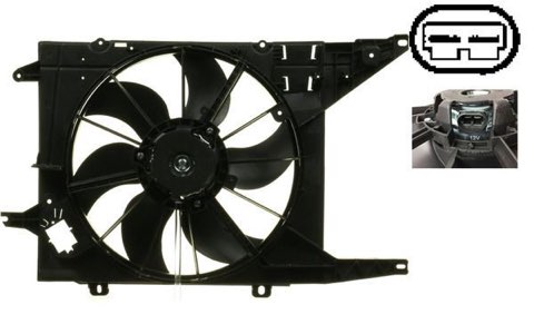 Mahle CFF 327 000S Fan, Radiator, photo 2
