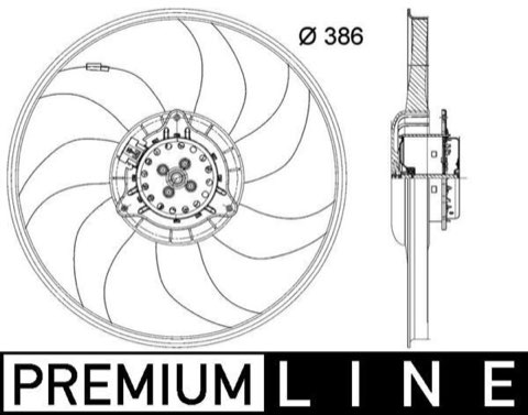 Mahle CFF 399 000P Fan, Radiator