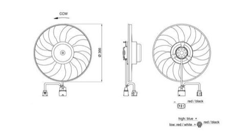 Mahle CFF 701 000S Fan, Radiator