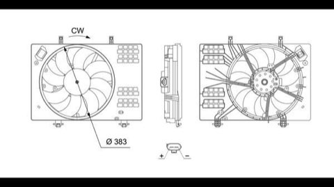 Mahle CFF 757 000S Fan, Radiator
