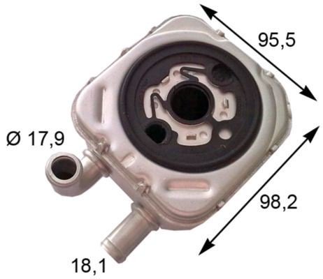Mahle CLC 165 000S Engine Oil Cooler, photo 2