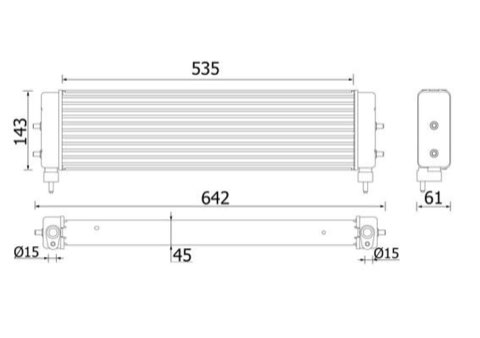 Mahle CLC 94 000P Engine Oil Cooler