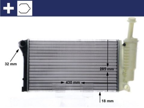 Mahle CR 10 000S Engine Radiator, photo 2