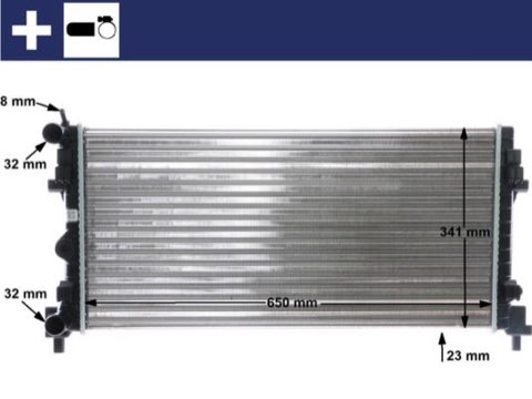 Mahle CR 1096 000S Engine Radiator, for Vehicles, photo 2