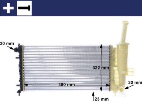Mahle CR 1108 000S Engine Radiator, photo 2
