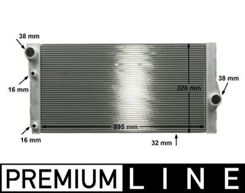 Mahle CR 1147 000P Engine Radiator, photo 2