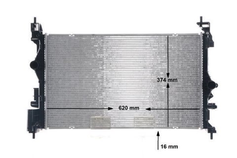 Mahle CR 1198 000S Engine Radiator, photo 2