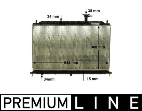 Mahle CR 1303 000P Engine Radiator, photo 2