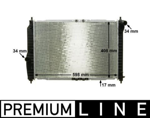 Mahle CR 1310 000P Engine Radiator, for Vehicles, photo 2