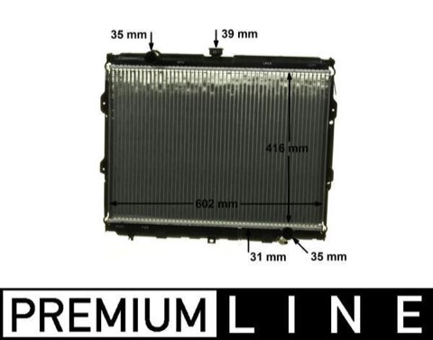 Mahle CR 1319 000P Engine Radiator, photo 2