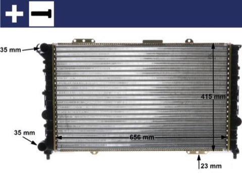 Mahle CR 1410 000S Engine Radiator, photo 2
