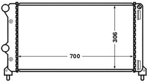 Mahle CR 1448 000S Engine Radiator, for Vehicles, photo 2