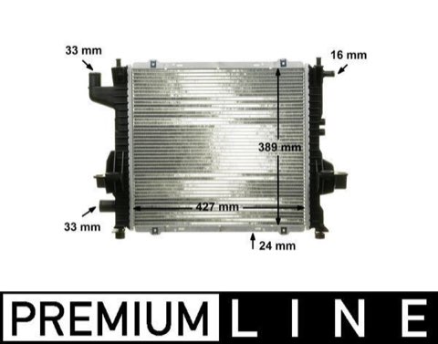 Mahle CR 153 000P Engine Radiator, for Vehicles, photo 2