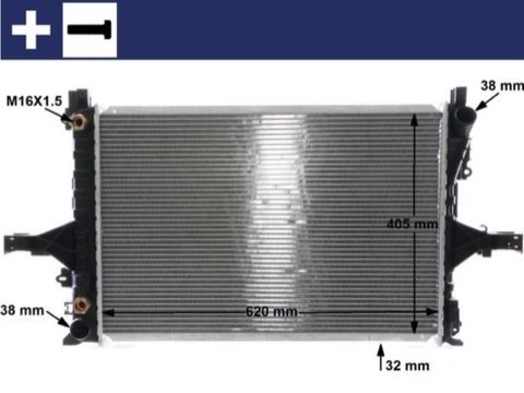 Mahle CR 1547 000S Engine Radiator, photo 2