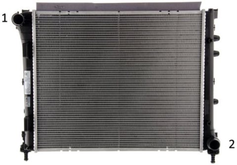 Mahle CR 1586 000P Engine Radiator, photo 2